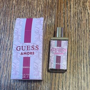 Guess Amore Fragrance with Pink and Gold Design